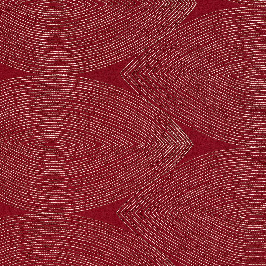 Specialty Echo Rouge tablecloths and overlay